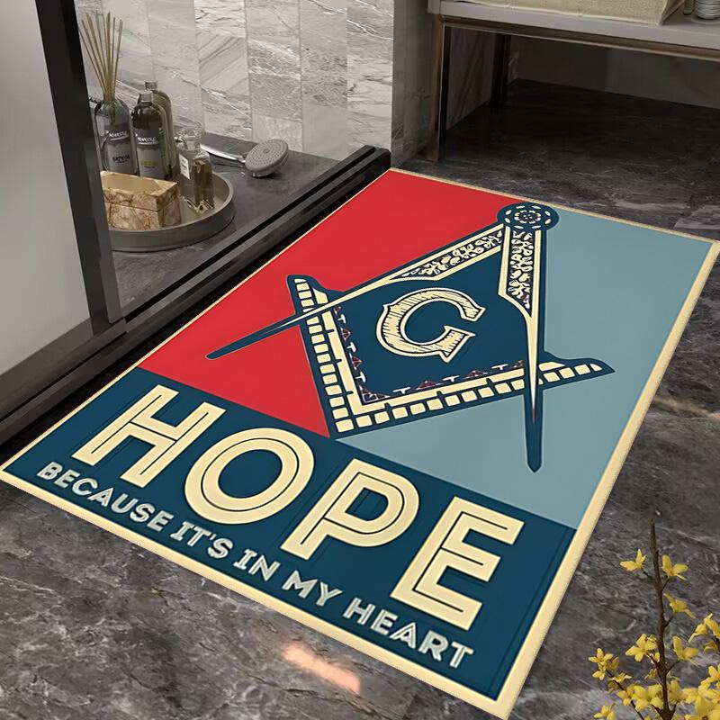 Esoteric Symbols Cosmic Harmony carpet Doormat Home Decor Protective pad Christmas gifts Fashion