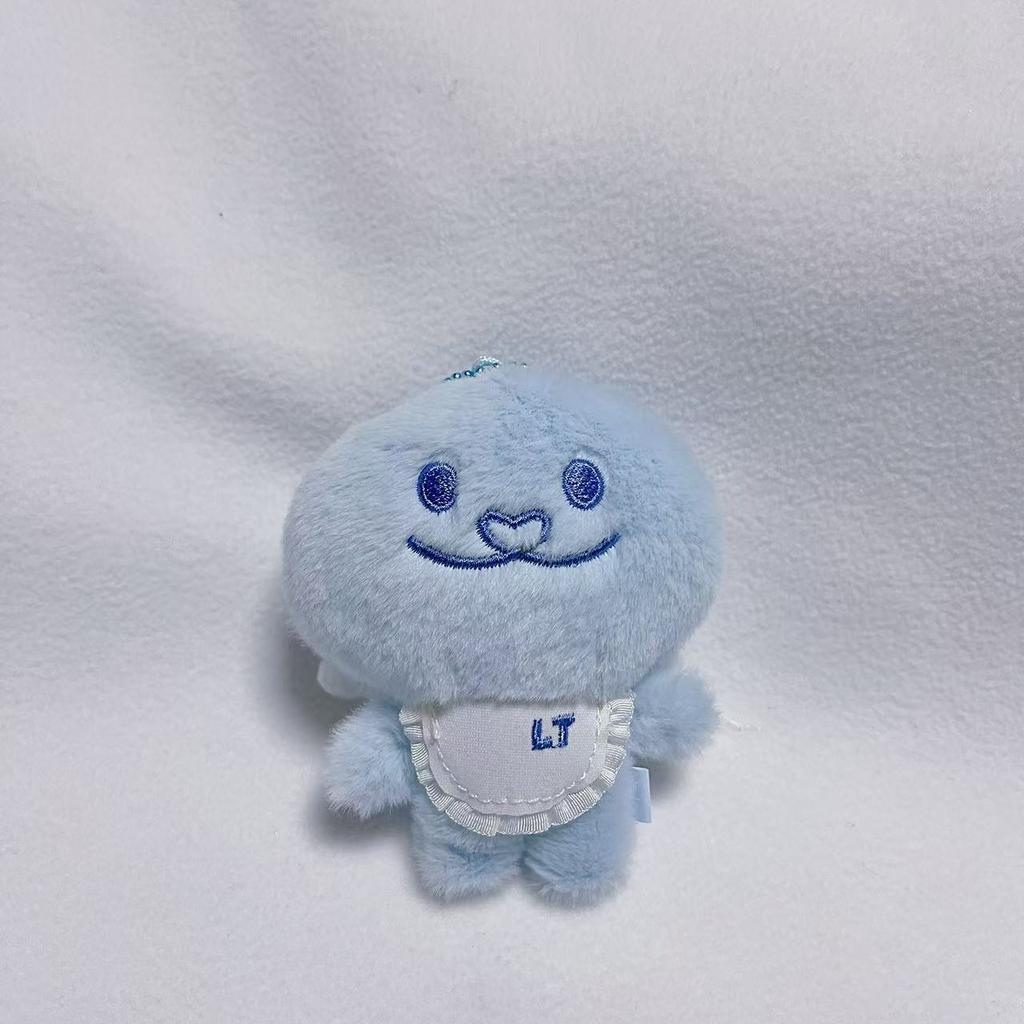 Super Junior Doll Keychain Cartoon Cute Soft Short Plush Pendant Toy Key Ring Siwon Heechul Leeteuk Fans Birthday Gift