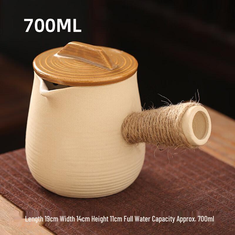 ZISIZ Ceramic Stovetop Tea Brewing Pot Set