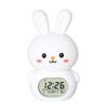 Rechargeable Jade Rabbit Music Alarm Clock and Night Light for Kids