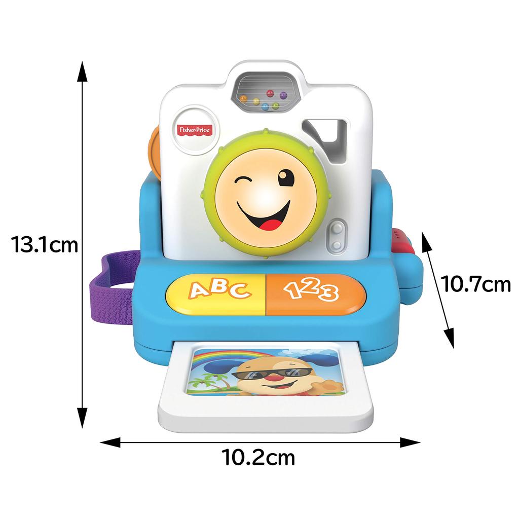 Sprechende zweisprachige Kamera GMM62 Fisher-Price Spaß! [Alter 6-36 Monate] [Lern-/Englisch-/Fremdsprache]