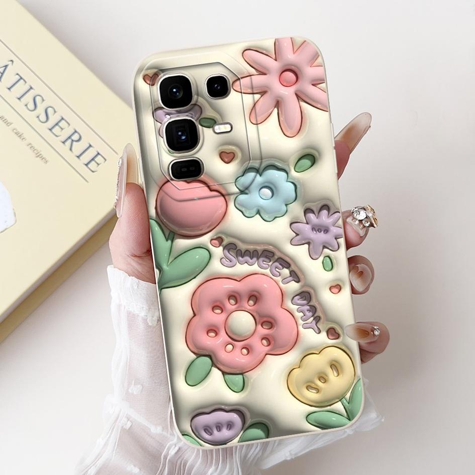 For Infinix Note 50 Pro+ Plus Case X6856 Cover Fashion Painted Couple Phone Cases For Infinix Note 50 Pro 4G X6855 Note50 Fundas
