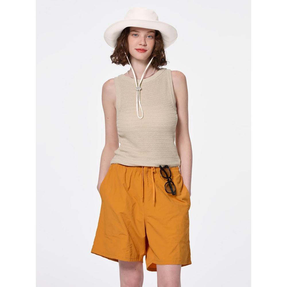 

GU by Uniqlo Текстурированная трикотажная майка 07 GRAY/XS