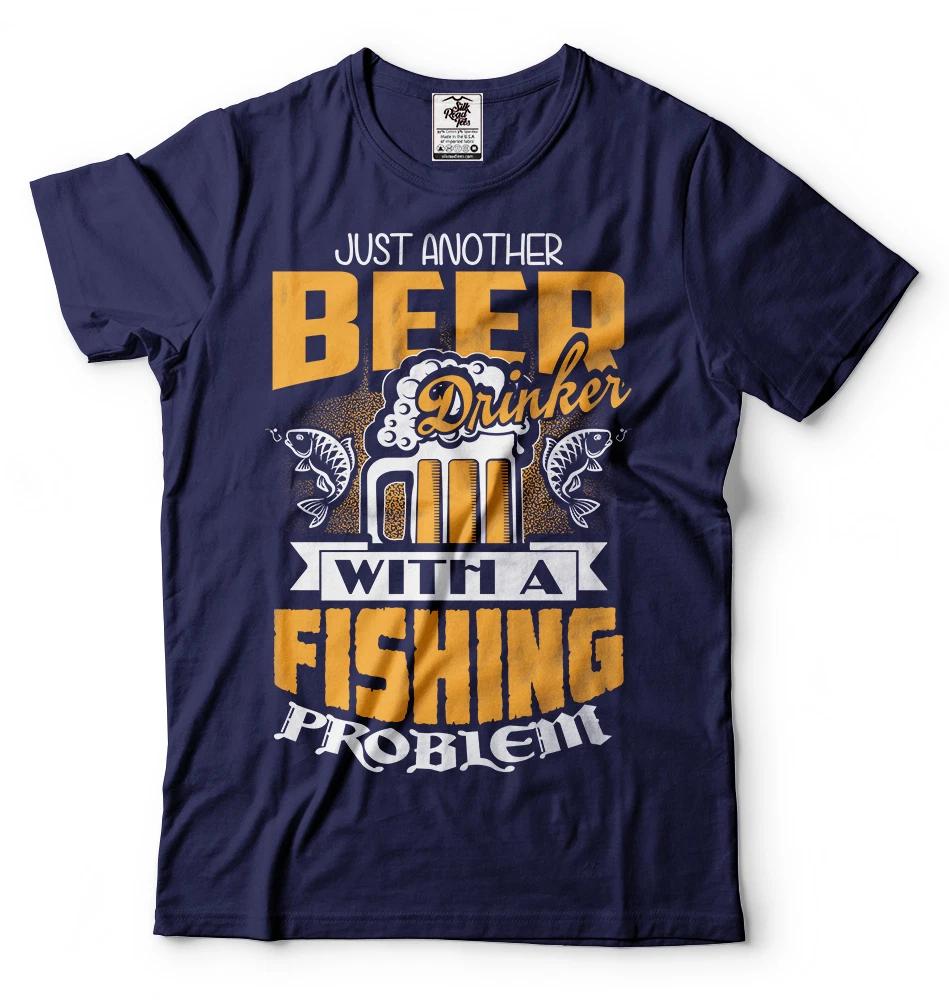 Fishing Tshirt Fishing Shirt Gift For Fisherman Funny Tshirt Beer Lover Shirt S