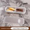Household Compartmented Fresh-Keeping Box for Refrigerator - Ideal for Frozen Meat, Vegetables, and Food Portioning