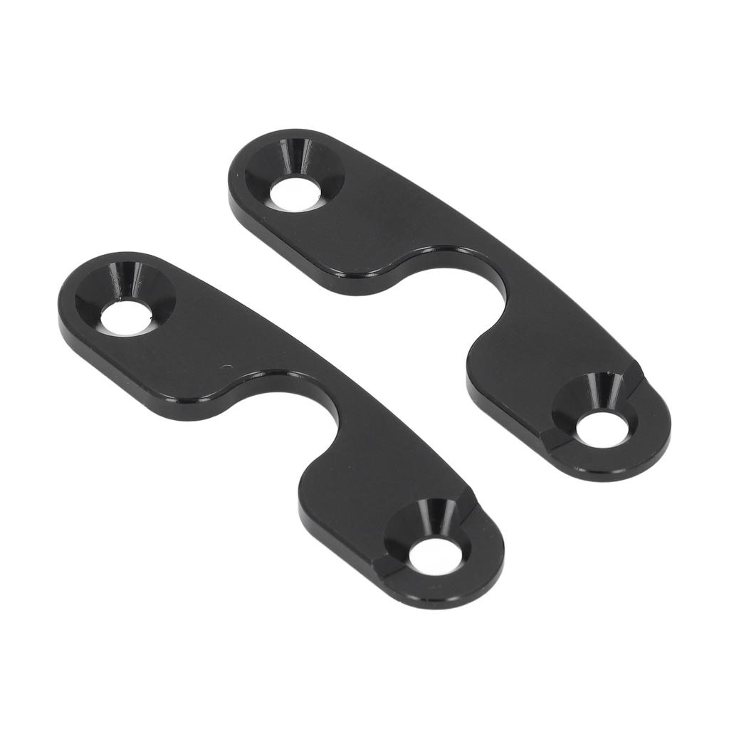 Verbessertes Sonnenblenden-Reparaturset Aluminiumlegierung Hochleistungs-Sonnenblenden-Befestigungsclips für JK 2018 für JL JLU 2018 2023