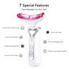 7 In 1 Multifunctional Facial Massager, Red Light Therapy for Face with 7 Modes, Face Lift Device, Portable Facial Massager for Wrinkles,Neck&Skin
