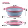 Portable Folding Wash Basin for Kitchen, Dorm, and Infant Care