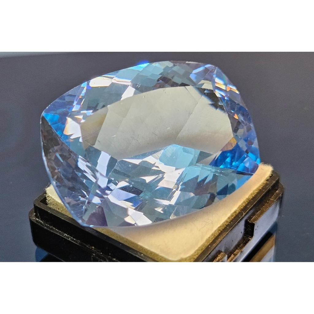 Blue Sapphire Making Cushion Cut 88-90 Ct Fabulous Loose Gemstone