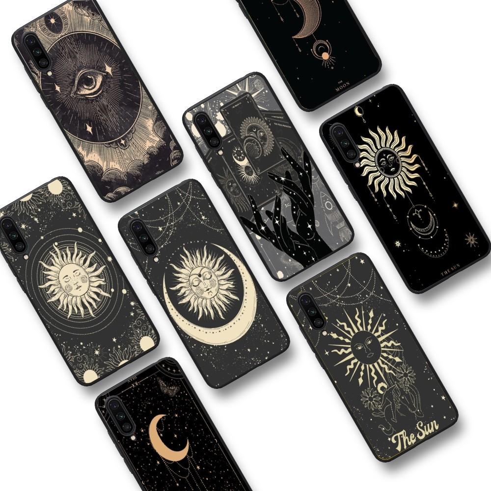 Witches Moon Tarot Mystery Totem Phone Case For Xiaomi Mi 5X 8 9 10 11 12 Lite Pro 10T PocoX3pro PocoM3 Note 10 Pro Lite