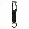 Multifunctional Camouflage Paracord Carabiner Keychain with Quick Release