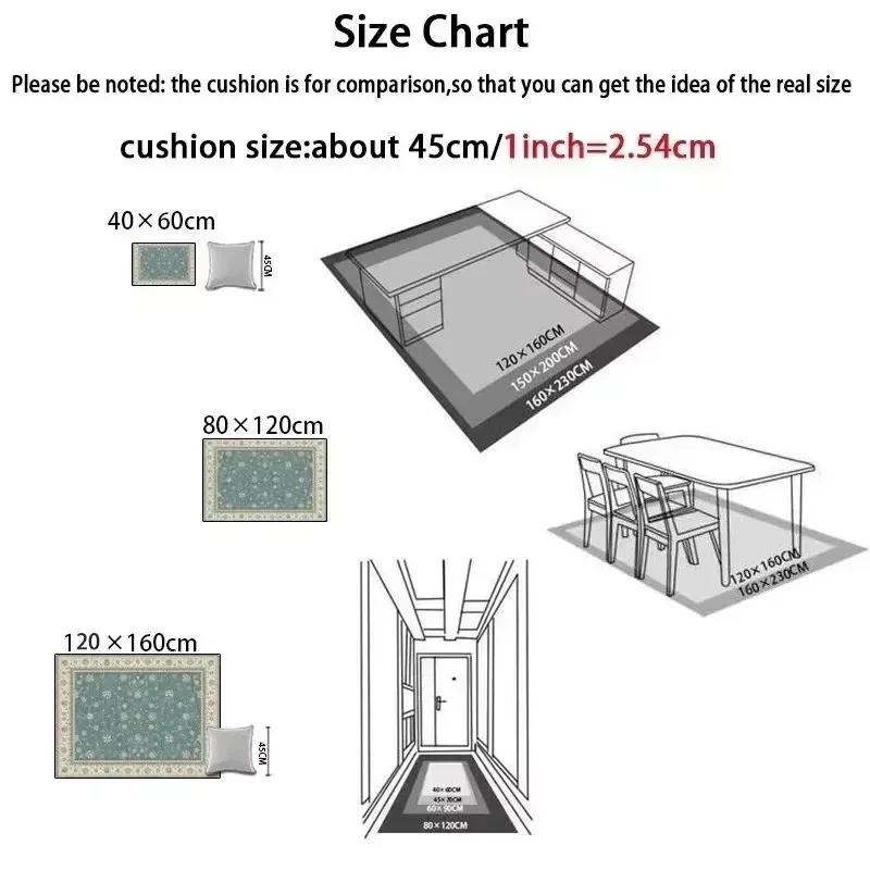 New Products Shipped Quickly!Vintage Sewing Machine Print Themed Carpet Multi-Size Optional Home Clothing Store Exquisite Rug