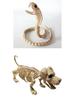 Halloween Skeleton Animal Set: Bat, Spider, Scorpion, Mouse, Snake, Toad & Haunted House Props