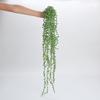 Artificial Succulent Plants for Wall and Home Decor - Hanging Basket with String of Pearls and Tears