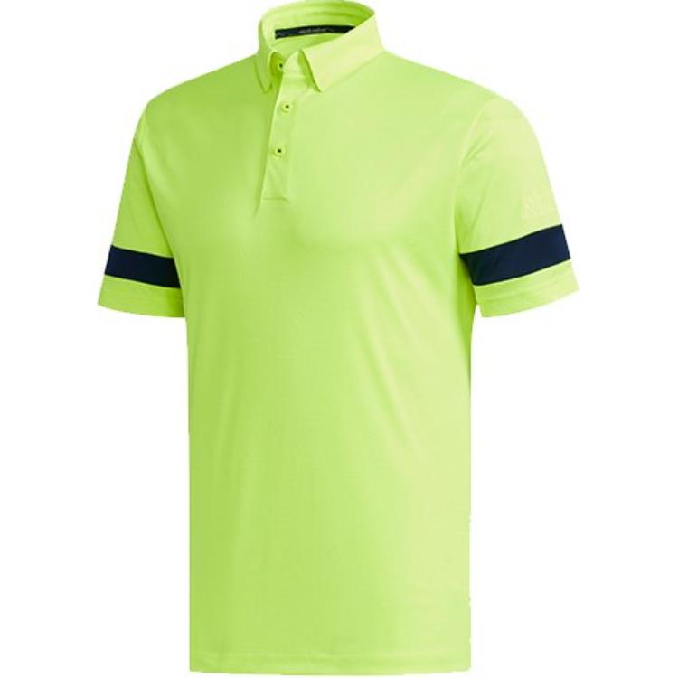 

Adidas Comfortable Short Sleeve Polo Shirt Men Tops Fluorescent-Yellow FJ3837 S