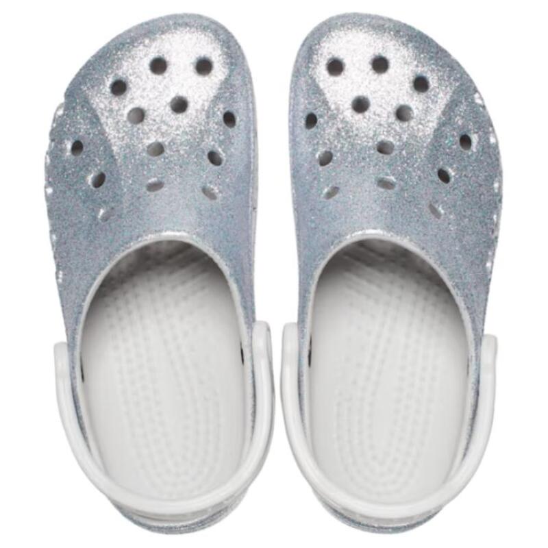 Crocs Baya Comfortable & Versatile Hole Shoes Women's Silver