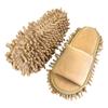 Mop Slippers Floor Cleaning Unisex Microfiber Portable Soft Quiet Cleaning Sandals for Floor Dust Dirt Cleaning Dusting Bedroom