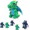 Colorful Little Flying Dragon Plush Doll For Kids Christmas Dinosaur Toy Home Decor 25cm
