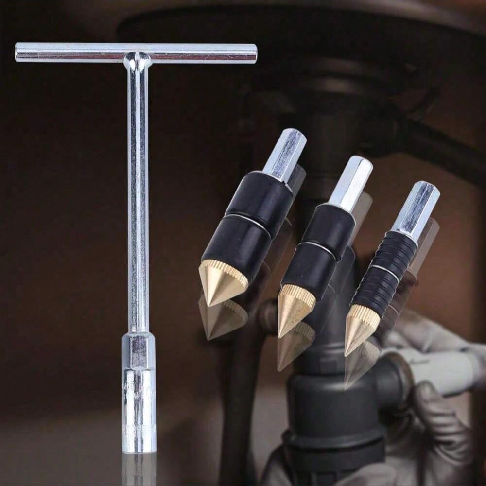 

1 Set Hot-melt Water Stop Pin Stainless Steel PPR Pipe Strap Stopper Tube Water Stop Needle for Kitchen Bathroom Repair Plumbing чёрный