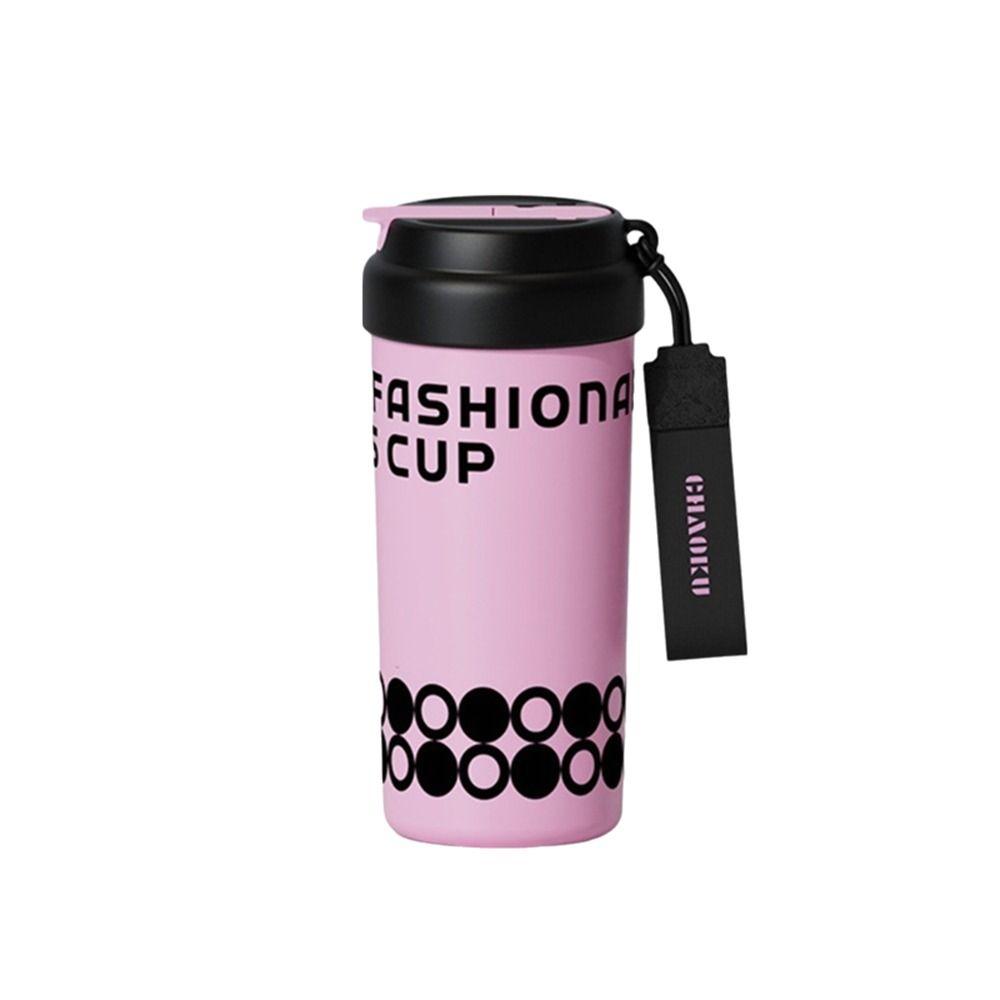 SUS316 Stainless Steel Straw Vacuum Cup 550ML Thermal Mug Durable Insulated Cup