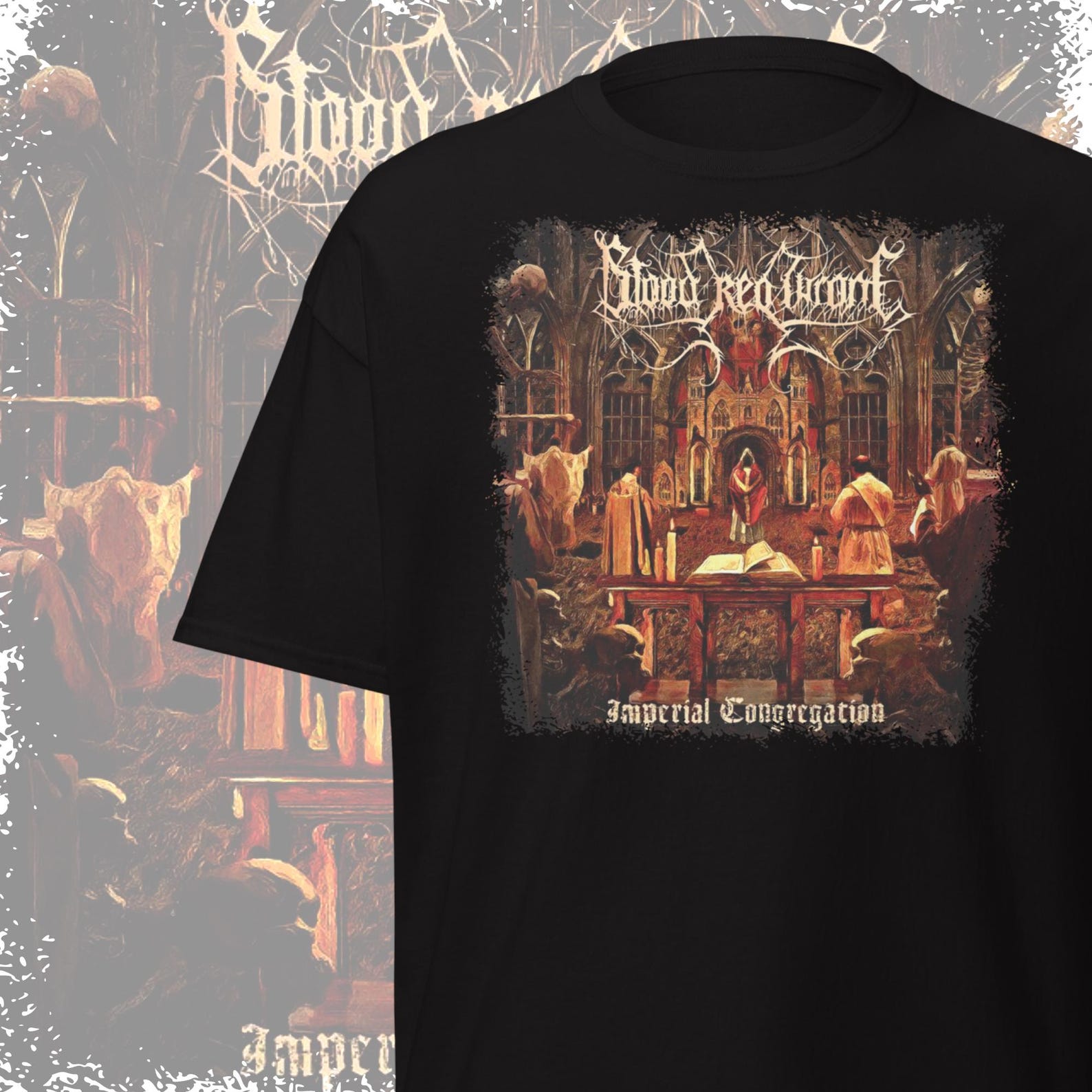 Blood Red Throne T-Shirt Metal Band Merch Brutal Extreme Metal Clothing S