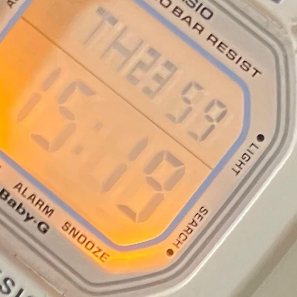 Used Casio Baby-G BG-5600WH White
