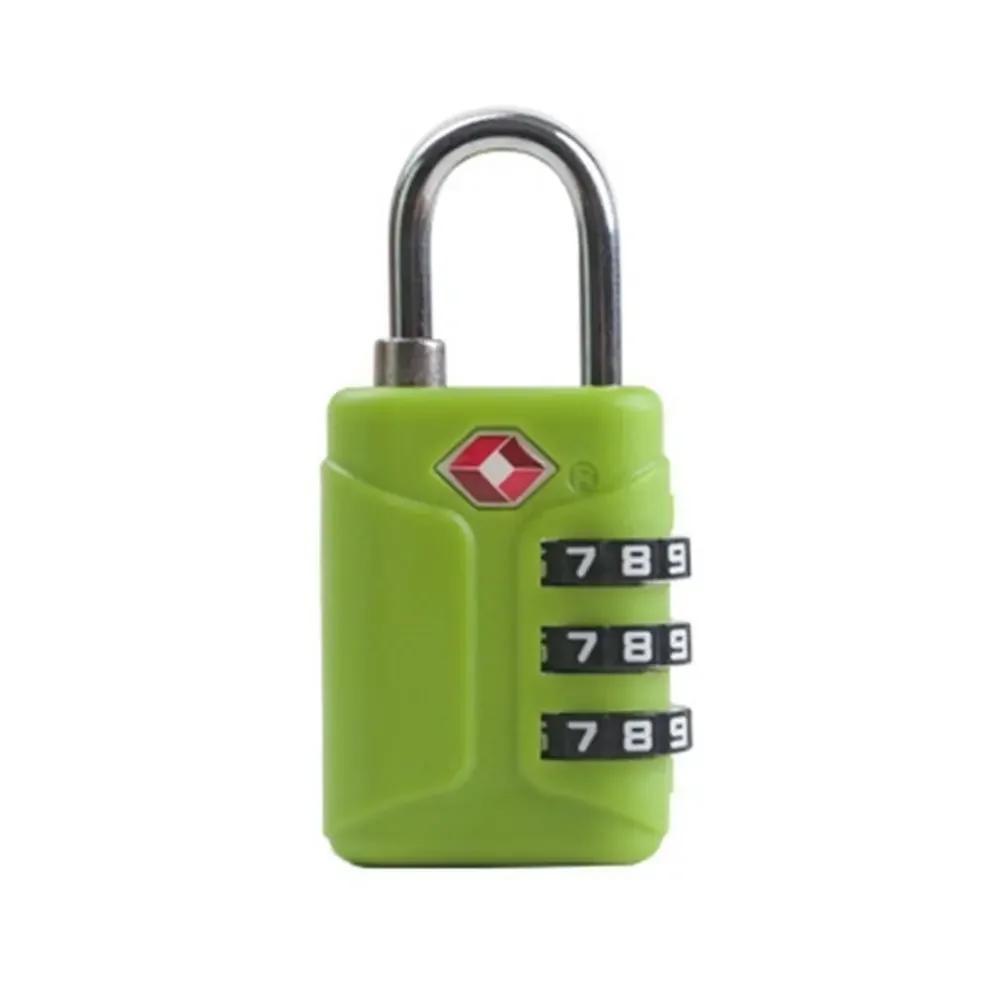 TSA Customs Padlock Travel Suitcase Luggage Backpack 3/4 Digit Combination Lock Portable Anti-theft Cabinet Locker Security Tool