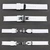 Swatch X OMEGA Exclusive Rubber Strap with D-Buckle (White)