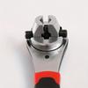 Adjustable Ratchet Wrench Set, Universal Multifunctional Durable Tool, 6-22 Bi Directional Quick Lok Mechanism, Mechanical Operation,Power Supply