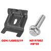 Battery Hold Down Clamp Bracket + Bolt For A3 Q3 VW Beetle CC Tiguan Jetta Polo Golf MK4 MK5 Passat B6 1J0803219 N10109210