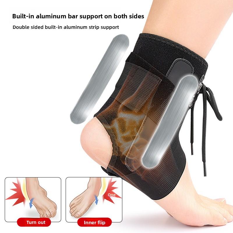 Sports Ankle Guard Eight Cross Elastic Pressure Strap Foot Support Cover Buckle for Injury Prevention