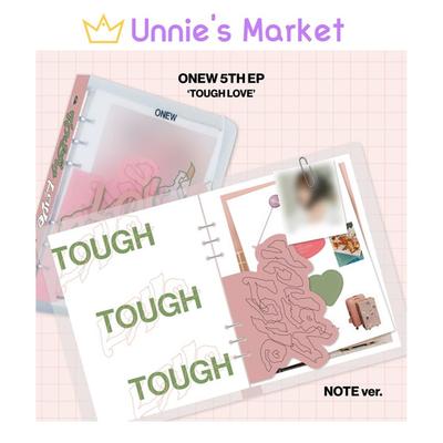 ONEW () TOUGH LOVE (NOTE Ver.) + Free Gift