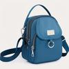 "Trendy Women's Crossbody Handbag Urban Style Single Shoulder Bag with Zipper Closure"