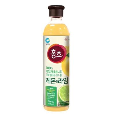 Hongcho Citron & Limetka Pitný Ocet 900ml – Osvěžující & Zdravý Citrusový Nápoj
