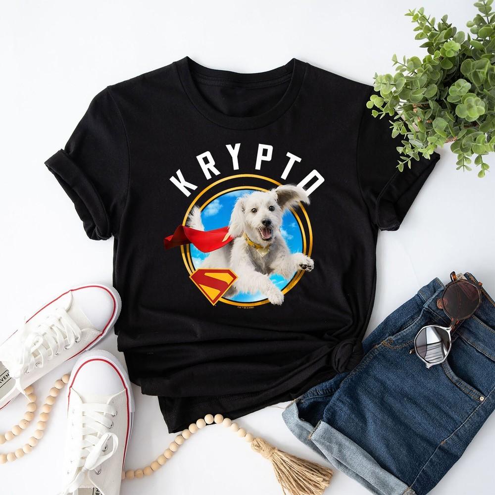сверхчеловек (Фильм 2025) Krypto Sky Забавная Милая Унисекс Футболка XXL