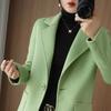 Temperament wool double-sided woolen wool coat women's short buckle winter small slim new coat women