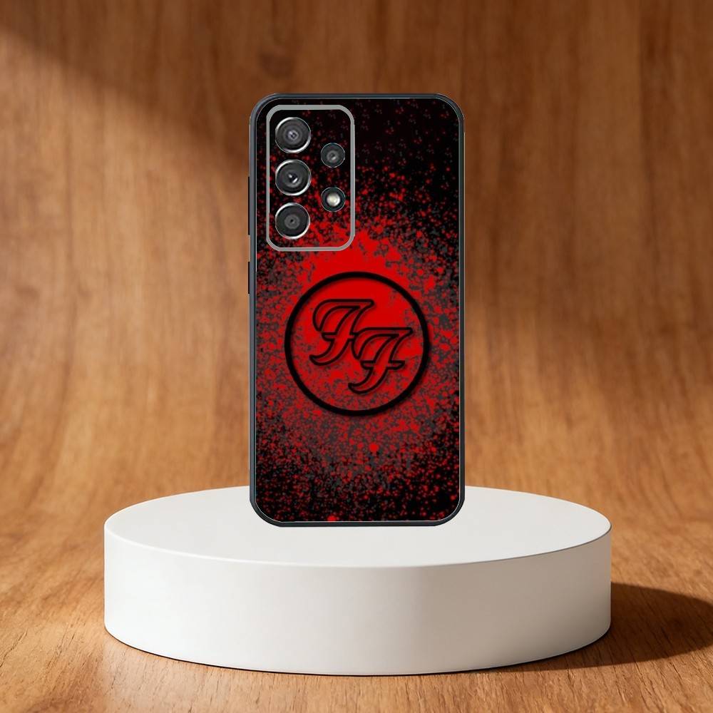 Foo F-Fighters band Phone Case For Samsung S25,S24,S21,S22,S23,S30,Ultra,S20,Plus,Fe,Note,10,9,5G Black Cover