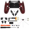 eXtremeRate Dawn Version Remap Kit for PS4 Slim Pro Controller with 6 Customizable Mapping Redesigned Textured Back Shell and 4 Back Buttons