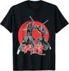 Japanese Kendo T-shirt Japan Anime Tshirt with Sword T-Shirt