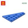 Non-Toxic 49Pcs/Lot 48208 4X6 Wedge Left Plate Building Blocks Moc Classic Accessories Compatible With Brick Toys Children Gift Box