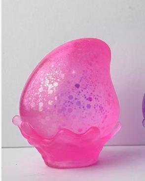 Squishy Glaze Effect Crystal Corn Squishy Toy Soft Squeeze Stress Ball Portable Fidget Relax Vent Toy For Kids Adults