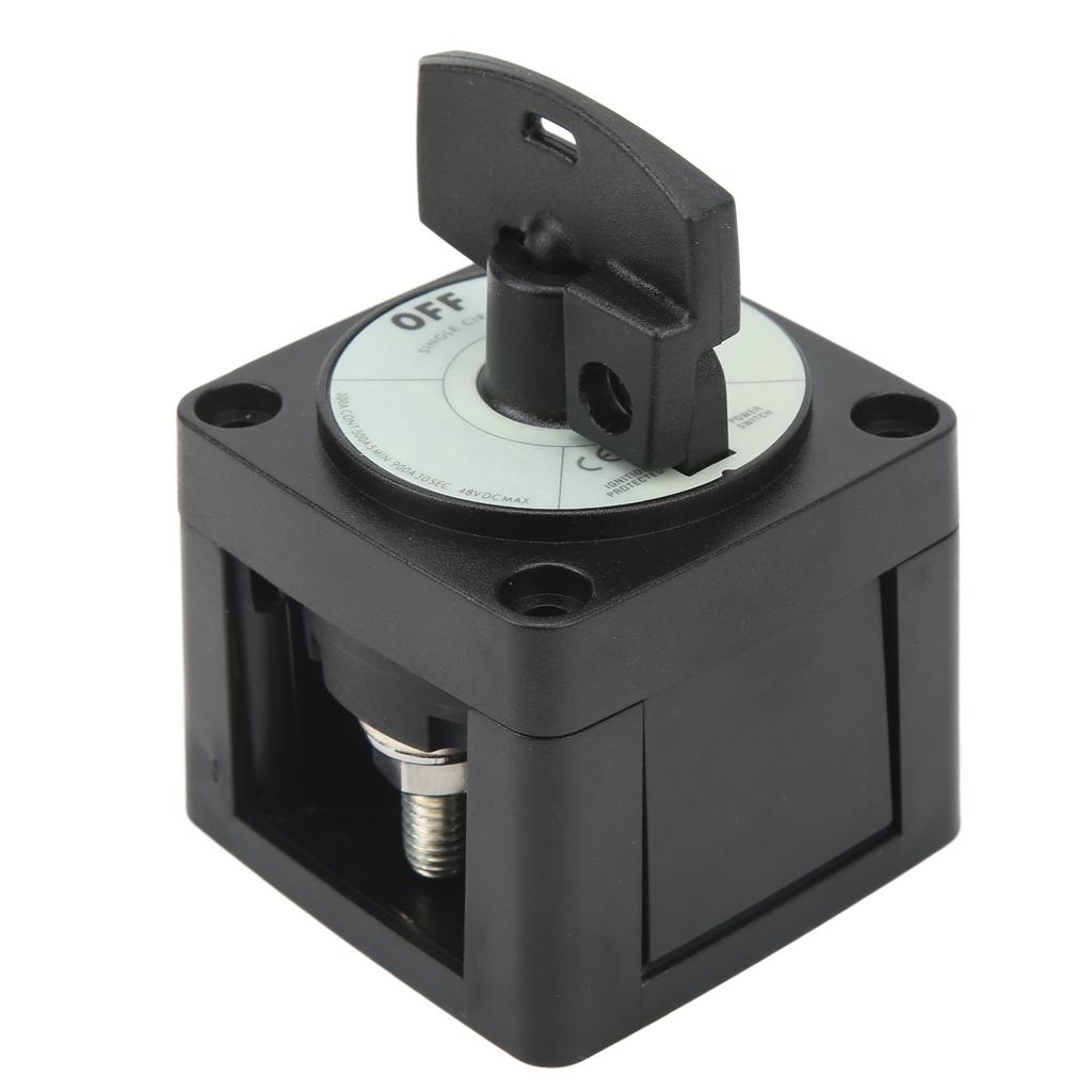 Power Battery Disconnect Switch 2 Gear 2 Terminal Battery On Off Switch 300A for RV Yacht