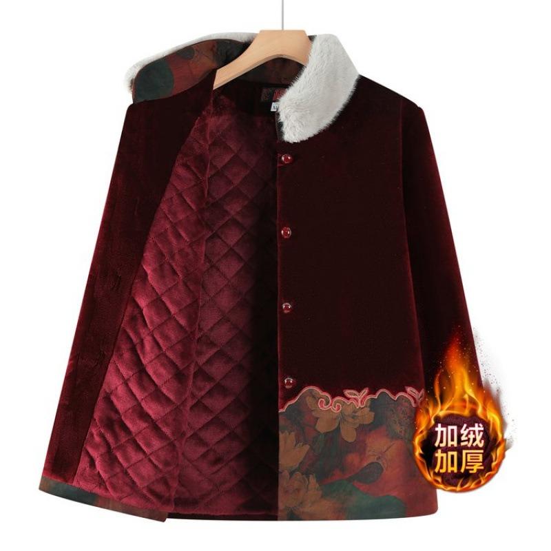 Winter New Small Padded Jacket with Velvet and Thickened Women's Clothing To 0 Coats