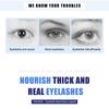 Wimpernwachstumsserum und Augenbrauenverstärker, natürliches schnelles Wimpernwachstumsserum für längere, dickere und vollere Wimpern und Augenbrauen