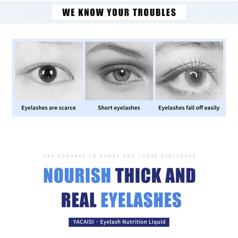 Wimpernwachstumsserum und Augenbrauenverstärker, natürliches schnelles Wimpernwachstumsserum für längere, dickere und vollere Wimpern und Augenbrauen