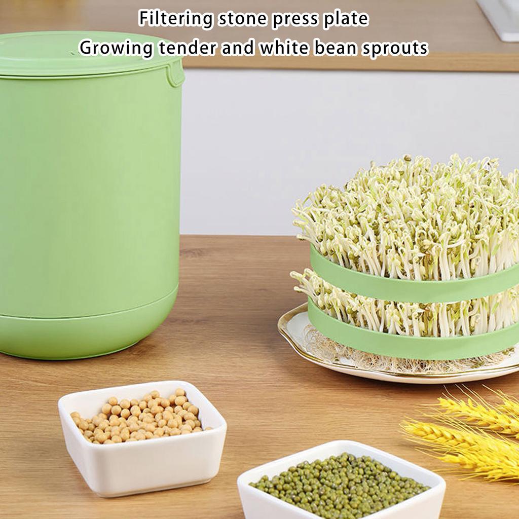 Unique Design Automatic Bean Sprout Machine Applying Pressure Thicker Whiter Tender Sprout Healthy Eating Choice