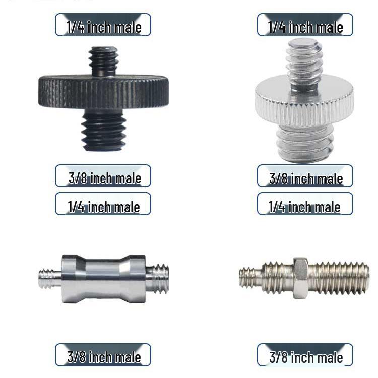 1/4 To 3/8 Tripod Quick Release Adapter for Camera
