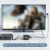1080P HD AV RCA To HDMI-Compatible Composite Adapter Audio Video Converter With USB Cable CVBS For N64 Wii PS1/2/3 Xbox One SNES