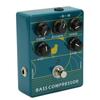 Bass Guitar Pedal Aluminium Alloy 1/4in Monophonic Input Output Bass Compression Pedal for Musician 