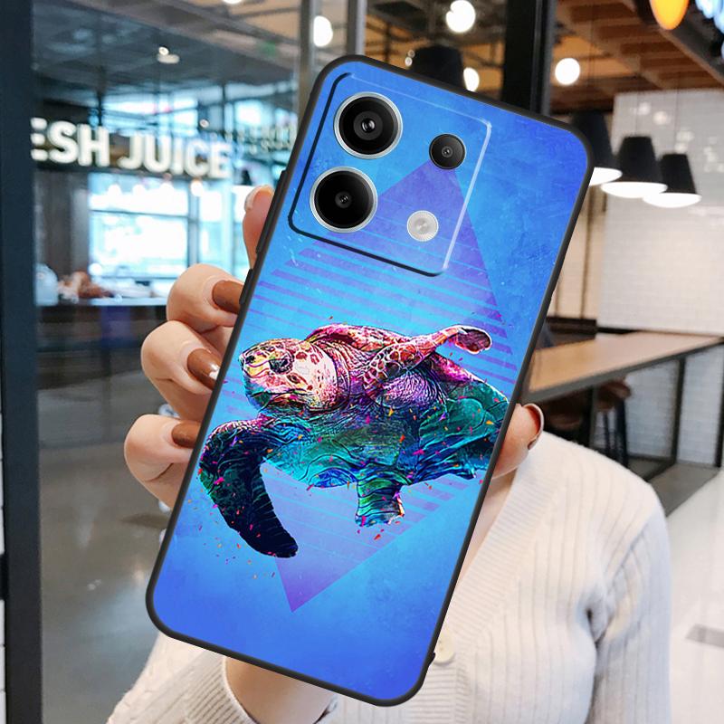 Sea Turtle Case For Xiaomi Redmi Note 15 Pro Plus 10 11 12 13 14 Pro Redmi 15 15C 10C 12C 13C 14C Cover